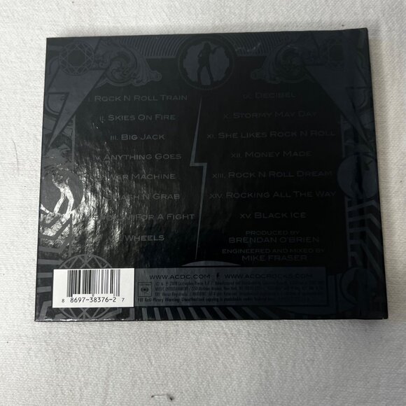 AC/DC Black Ice Limited Edition CD & Booklet Rock N Roll Train Walmart Exclusive - Picture 8 of 16